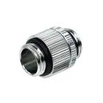 Alphacool Адаптер Alphacool HF, Двоен нипел, G1/4 - G1/4, Въртящ се, Сребрист (4250197170321)