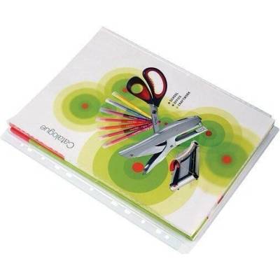 VICTORIA Obal na katalog, transparentní, A4, 100 micron, VICTORIA ,balení 10 ks