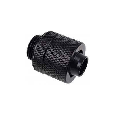Alphacool Фитинг Alphacool Eiszapfen, Удължител, 13/10mm, G1/4, Черен мат (1011155)