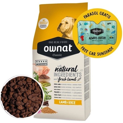OWNAT Classic Lamb & Rice 12 kg