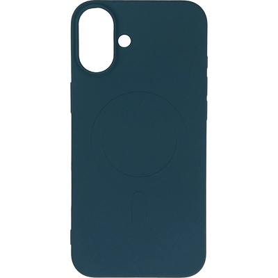 HQWear Течен силиконов кейс с MagSafe за Samsung Galaxy A36 5G - син (5907769375781)