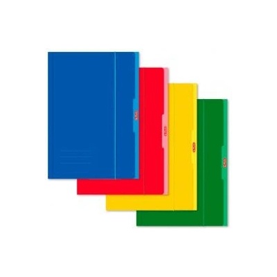 Kartónový obal s gumičkou A4 Herlitz UNI mix