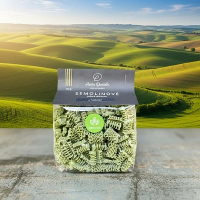 Pasta Daniela Semolinové těstoviny špenátové Radiatori 350 g