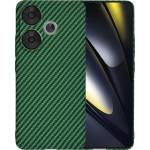 Techsuit Калъф за Xiaomi Poco F6 - Carbonite FiberShell - Зелен (KF2333482)