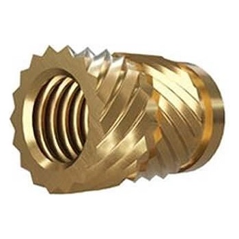 Two Trees Вложка за пластмаса M5 (месинг) - Brass Inset Nuts, 50 броя в пакет