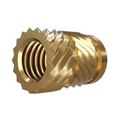 Two Trees Вложка за пластмаса M5 (месинг) - Brass Inset Nuts, 50 броя в пакет