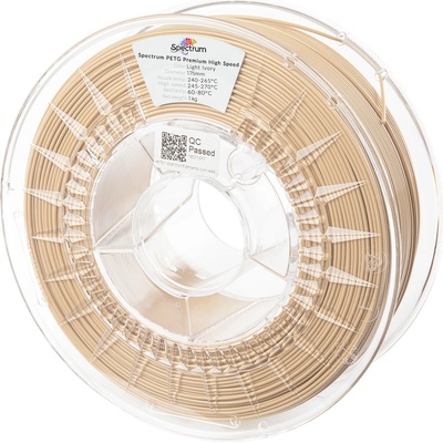 Spectrum 81541 Филамент, PETG Premium High Speed, 1 кг, 1, 75 мм, светла слонова кост (81541)