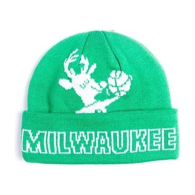 Mitchell & Ness K.O. Knit Hwc Milwaukee Bucks green