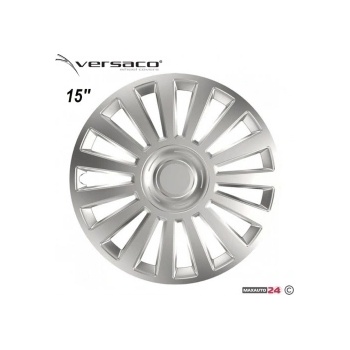 Versaco Тасове за джанти 15'' Versaco Luxury Silver