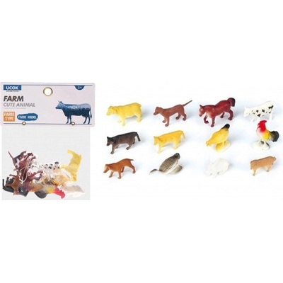 Wiky Zvieratká mini farma 12 ks