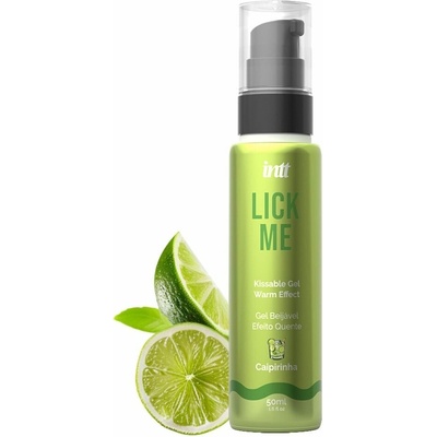 INTT Lick me Slíbatelný gel s hřejivým efektem caipirinha 50 ml