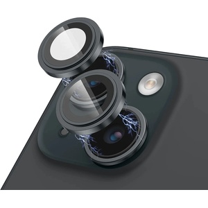 LITO Протектор за iPhone 15 / iPhone 15 Plus - Lito S+ Camera Glass Protector - Черен