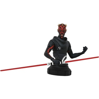 Gentle Giant Статуетка бюст Gentle Giant Movies: Star Wars - Darth Maul (Star Wars Rebels), 15 cm