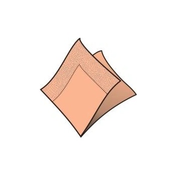 WIMEX servítky 2V apricot 33x33 50ks