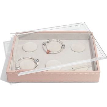 Stackers Ковчеже за гривни с накити Stackers с капаче cлassic светлорозово (74405)