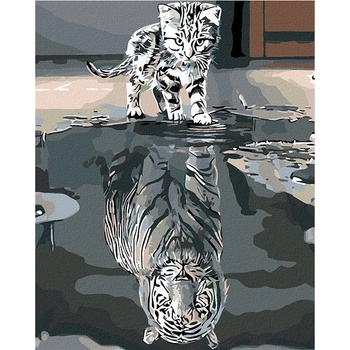 Zuty Maľovanie podľa čísel MAČIČKA ALEBO TIGER