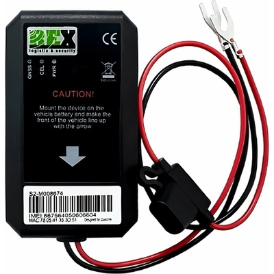 REXlink Easy GPS lokátor na autobaterii Služba: Dispečink