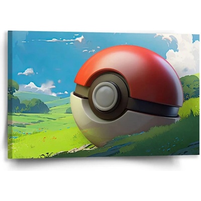 Sablio Obraz Pokemon ball Krajina - 60x40 cm