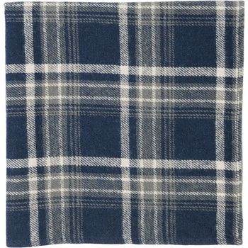 Bubibubi károvaná vreckovka do saka tmavomodrá