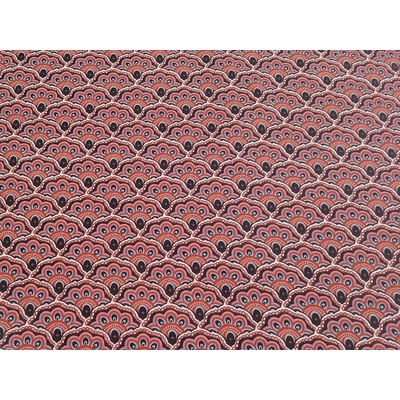 Dekorační látka VARANASI-K Oranžová šíře 140 cm
