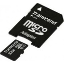 Transcend microSDHC 32GB UHS-I U1 + adapter TS32GUSDU1