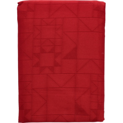 Södahl Покривка за маса Star Damask 140 x 320 см червена (27177)