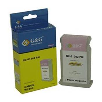 Compatible CANON W2200 - Photo magenta - BCI-1302PM - 200CANBCI1302PM