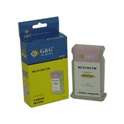 Compatible CANON W2200 - Photo magenta - BCI-1302PM - 200CANBCI1302PM