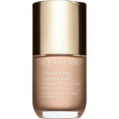 Clarins Everlasting Youth Fluid Foundation rozjasňujúci make-up SPF15 102,5 Porcelain 30 ml