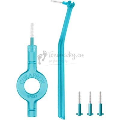 Curaprox CPS 06 Prime Start medzizubné kefky 5 ks + držiaky UHS 409 a UHS 470