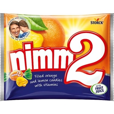 nimm2 Cukríky s ovocnou náplňou s vitamínmi 90 g