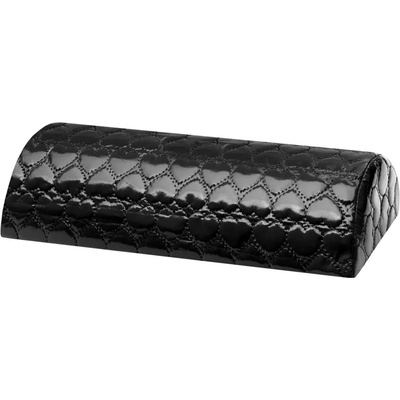 Nehtyprofi Manikúrní podložka pod ruce Černá se srdíčky