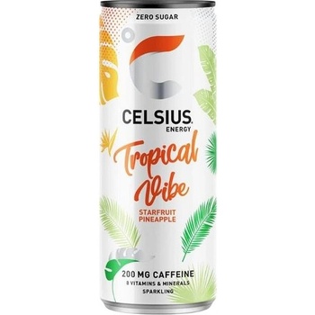 Celsius Energy Drink Tropical Vibe ananas karambola 355 ml
