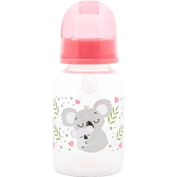 Lorelli Бебешко шише Lorelli Baby Care - Simple, 125 ml, Shell Pink (10200120006)