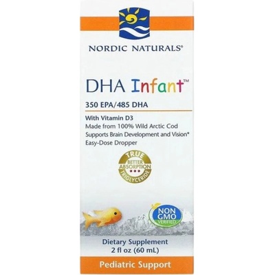 Nordic Naturals DHA Infant | 350 mg EPA / 485 mg DHA [60 мл]