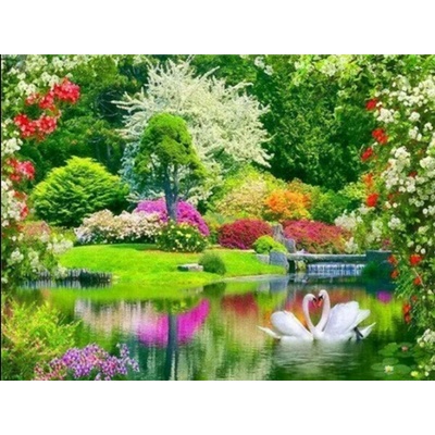 Красиво езеро 35/25 см