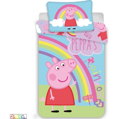 Jerry Fabrics povlečení Peppa Pig 016 100 x 135 , 40 x 60 cm – Zboží Mobilmania