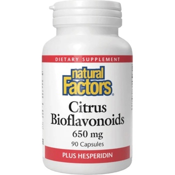 Natural Factors Citrus Bioflavonoids Plus Hesperidin 650 mg, 90 Capsules