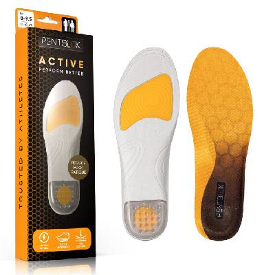 Стелки PentBlok Active Insole Unisex Adults - Active