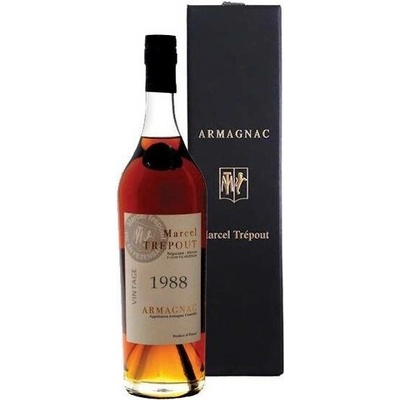 Marcel Trépout Armagnac Vintage 42% 1988 0,7 l (holá láhev)