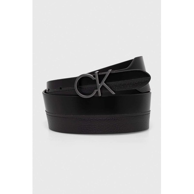 Calvin Klein Кожен колан Calvin Klein дамски в черно (K60K610790)