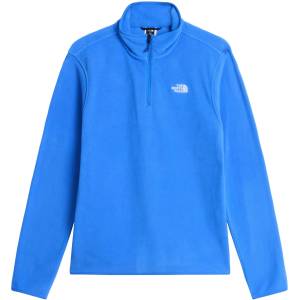 The North Face 100 Glacier Quarter Zip Fleece Mens - Active Blue