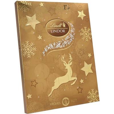 Lindt Lindor Adventný kalendár 290g