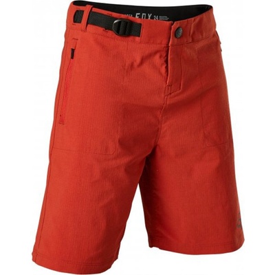Fox Dětské Yth Ranger Short W/Liner Red Clay