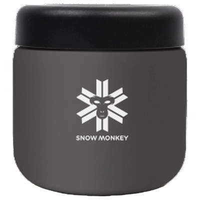 Snow Monkey Termoska na jedlo Foodie Mini čierna 350 ml