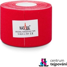 Nasara Tape červená 5cm x 5m