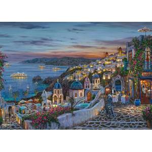 Schmidt Spiele - Puzzle Robert Finale: Santorini Sunset - 1 000 piese