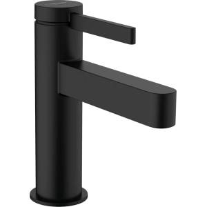 Hansgrohe Finoris - Кран за умивалник, за студена вода, EcoSmart, матово черно 76013670 (76013670)