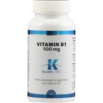 KLEAN LABS Витамин В1 100 mg - 120 капсули