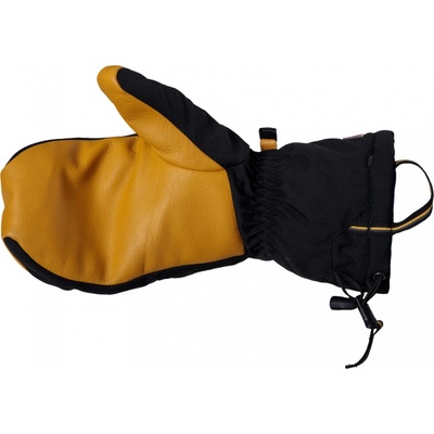 Warmpeace mittens Teddy black/brown